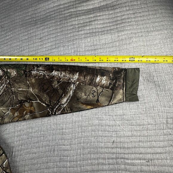 Non-Typical Drake Pullover Men M Camo Fleece Lined Jacket Full Zip - Picture 4 of 7